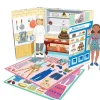 A Day in Paris Paper Doll Set
