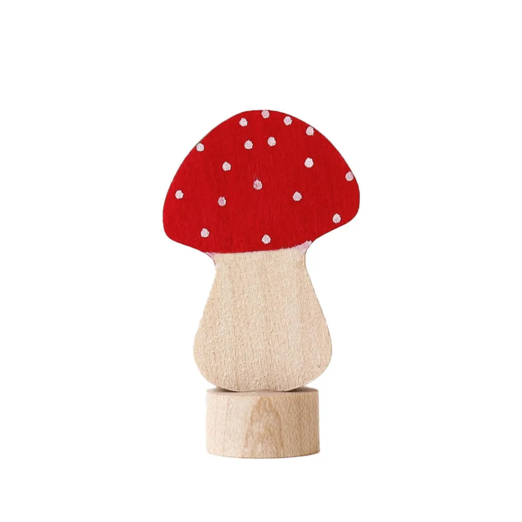 Agaric Toadstool Decorative Figure