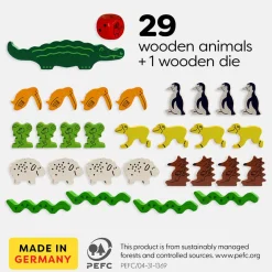 Animal Upon Animal Stacking Game