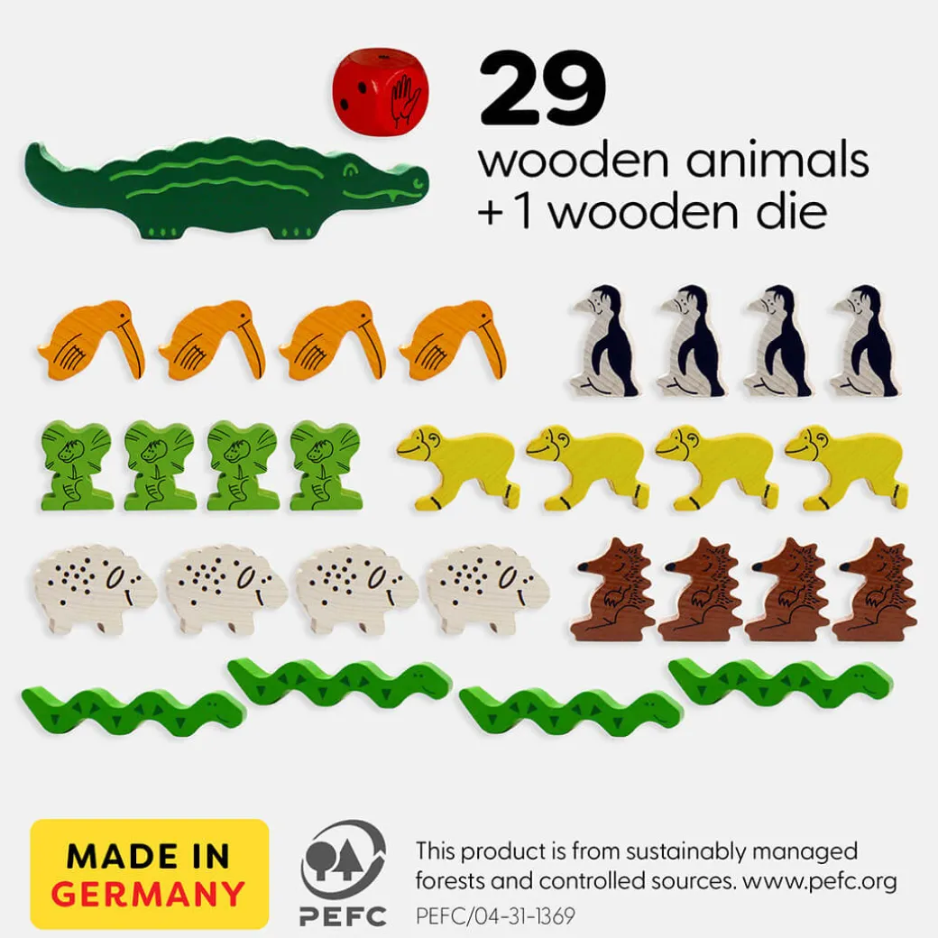 Animal Upon Animal Stacking Game
