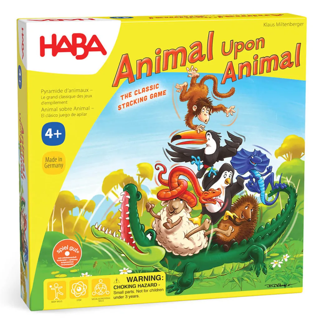 Animal Upon Animal Stacking Game