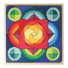 Arcs in Squares Wooden Building Block Set