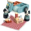 Badger Family Picnic Playset