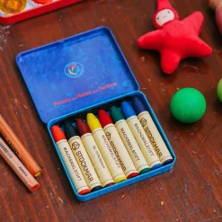Beeswax Crayons - Standard Mix - 8 Sticks