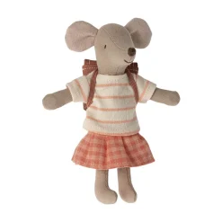 Big Sister Tricycle Mouse - Coral