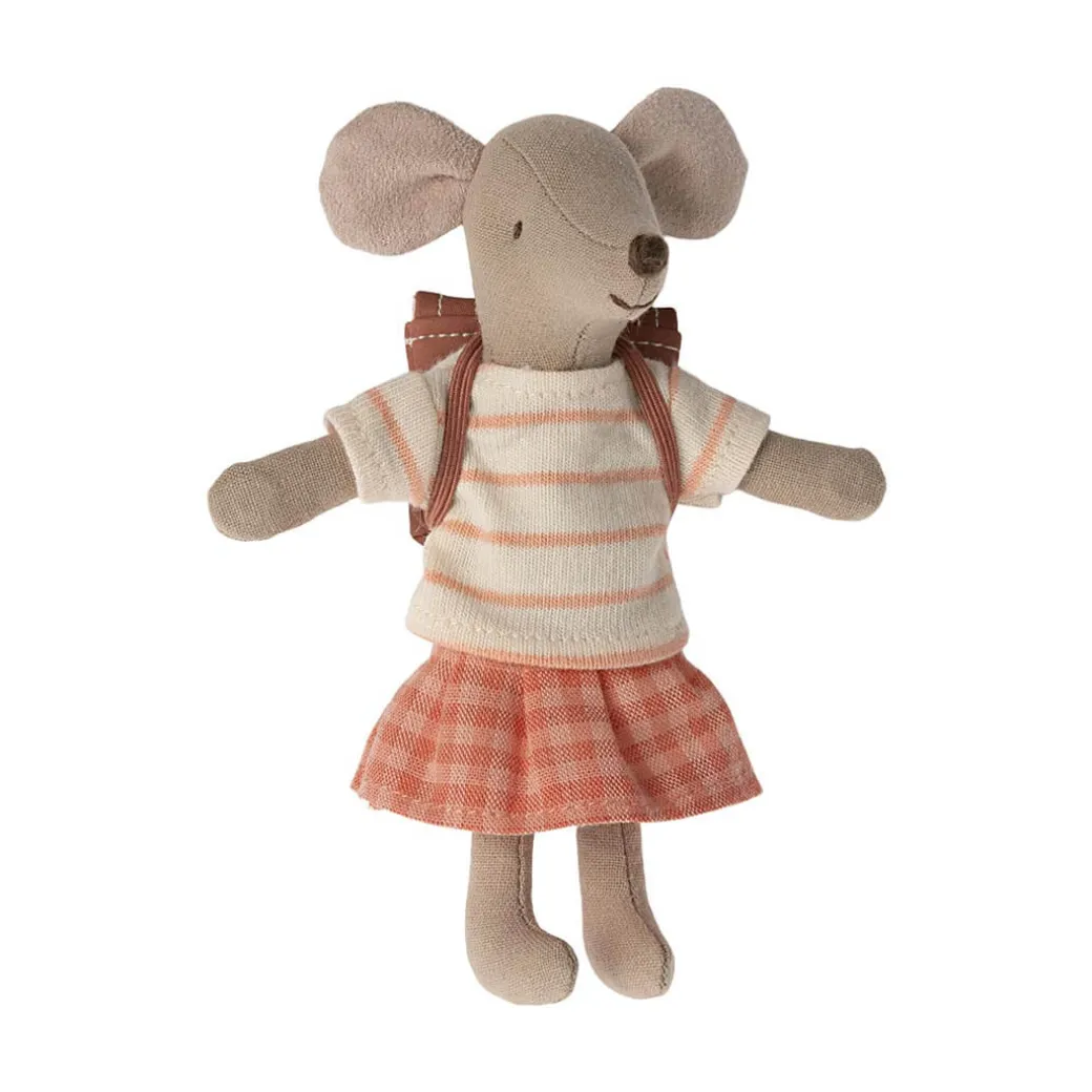 Big Sister Tricycle Mouse - Coral