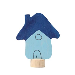 Birthday Ring Decoration - Blue House