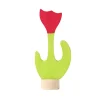 Birthday Ring Decoration - Red Tulip