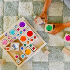 Bright Gem Blocks with Tray - 34 pc Set