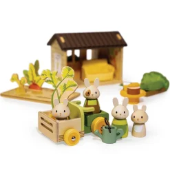 Bunny's Carrot Patch Wooden Playset