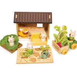Bunny's Carrot Patch Wooden Playset
