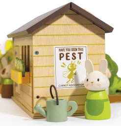 Bunny's Carrot Patch Wooden Playset