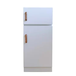 Classic White Wooden Play Refrigerator