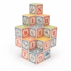 Classic Wooden Alphabet Blocks