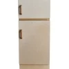 Classic Wooden Kitchen and Refrigerator Bundle