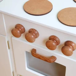 Classic Wooden Play Kitchen - White