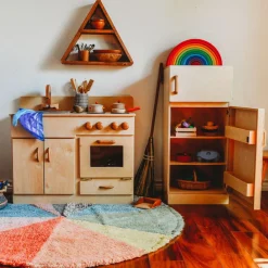 Classic Wooden Play Refrigerator