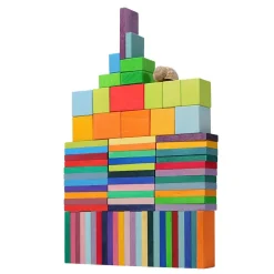 Color Chart Rally Wooden Blocks Set