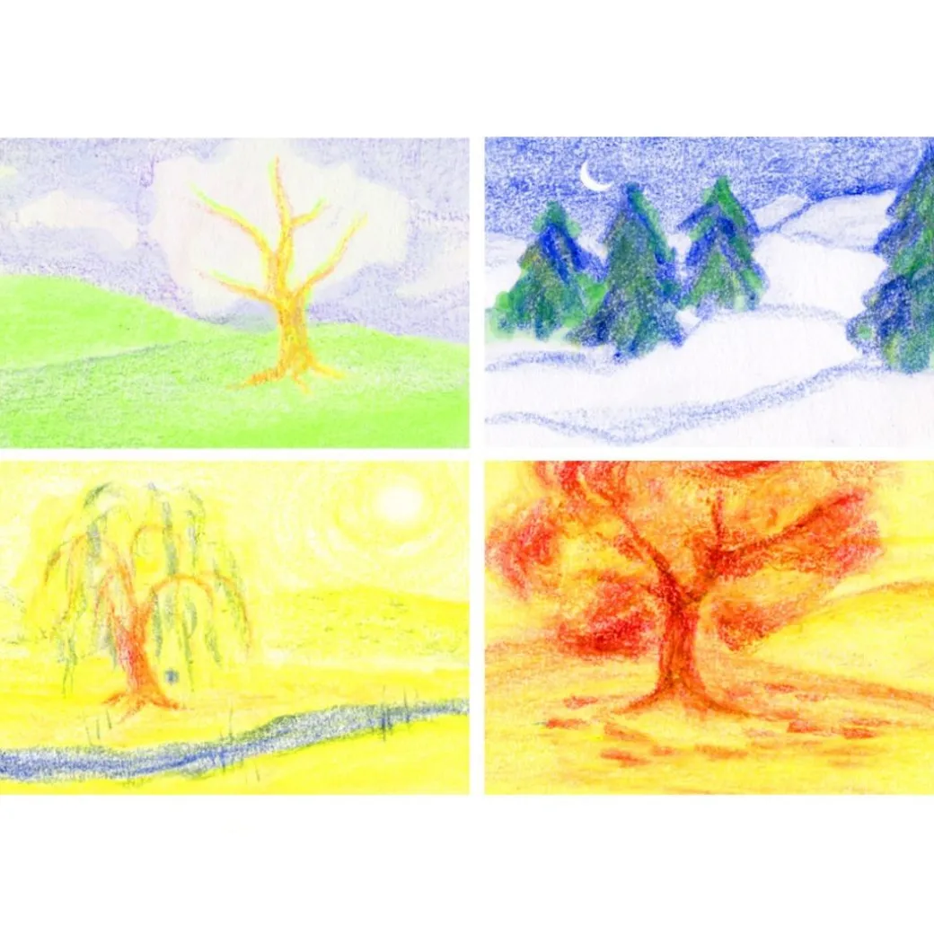 Coloring With Block Crayons - Book