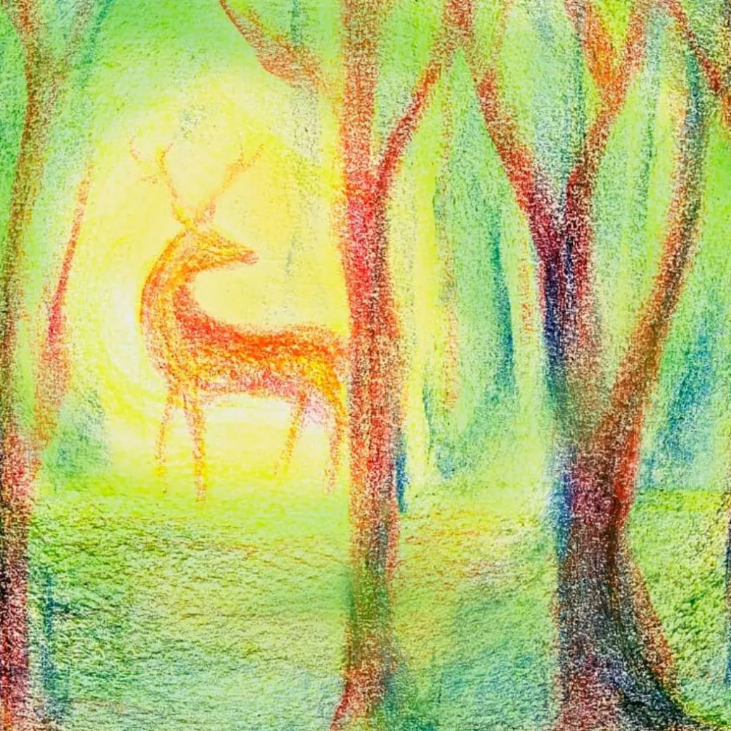 Coloring With Block Crayons - Book
