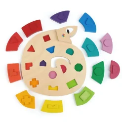 Color Me Happy Snake Puzzle