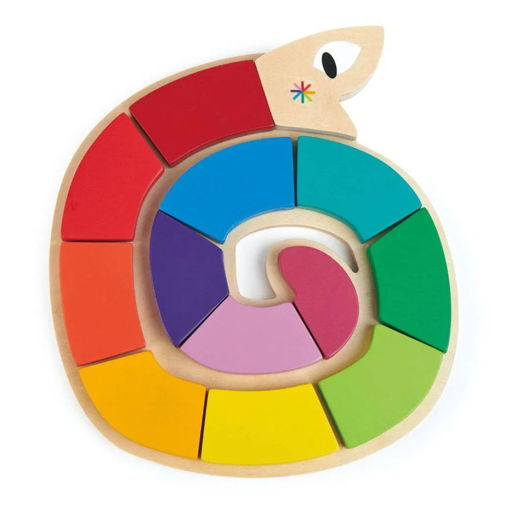 Color Me Happy Snake Puzzle