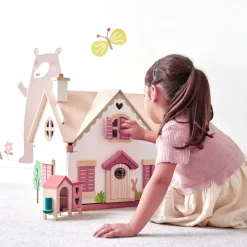 Cottontail Cottage Wooden Dollhouse