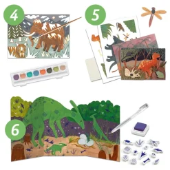 Dinosaur World Multi-Activity Craft Kit
