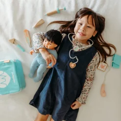 Doll-Sized Wooden Doctor Set