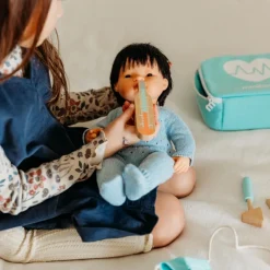 Doll-Sized Wooden Doctor Set