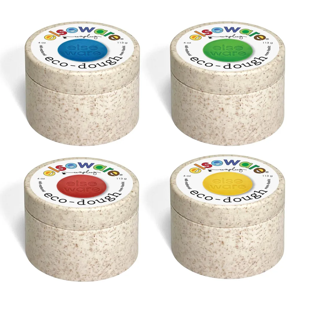 eco-dough - Natural Play Dough - 4 Pack