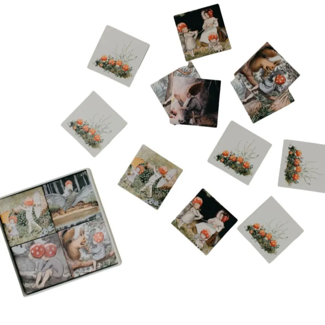 Elsa Beskow Children of the Forest "Tomtebobarnen" Memory Game