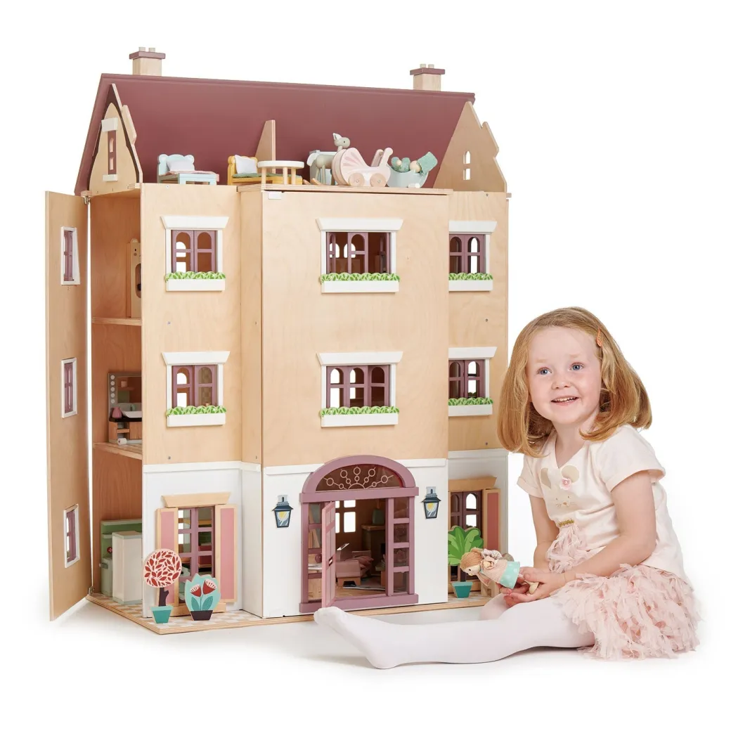 Fantail Hall Wooden Dollhouse