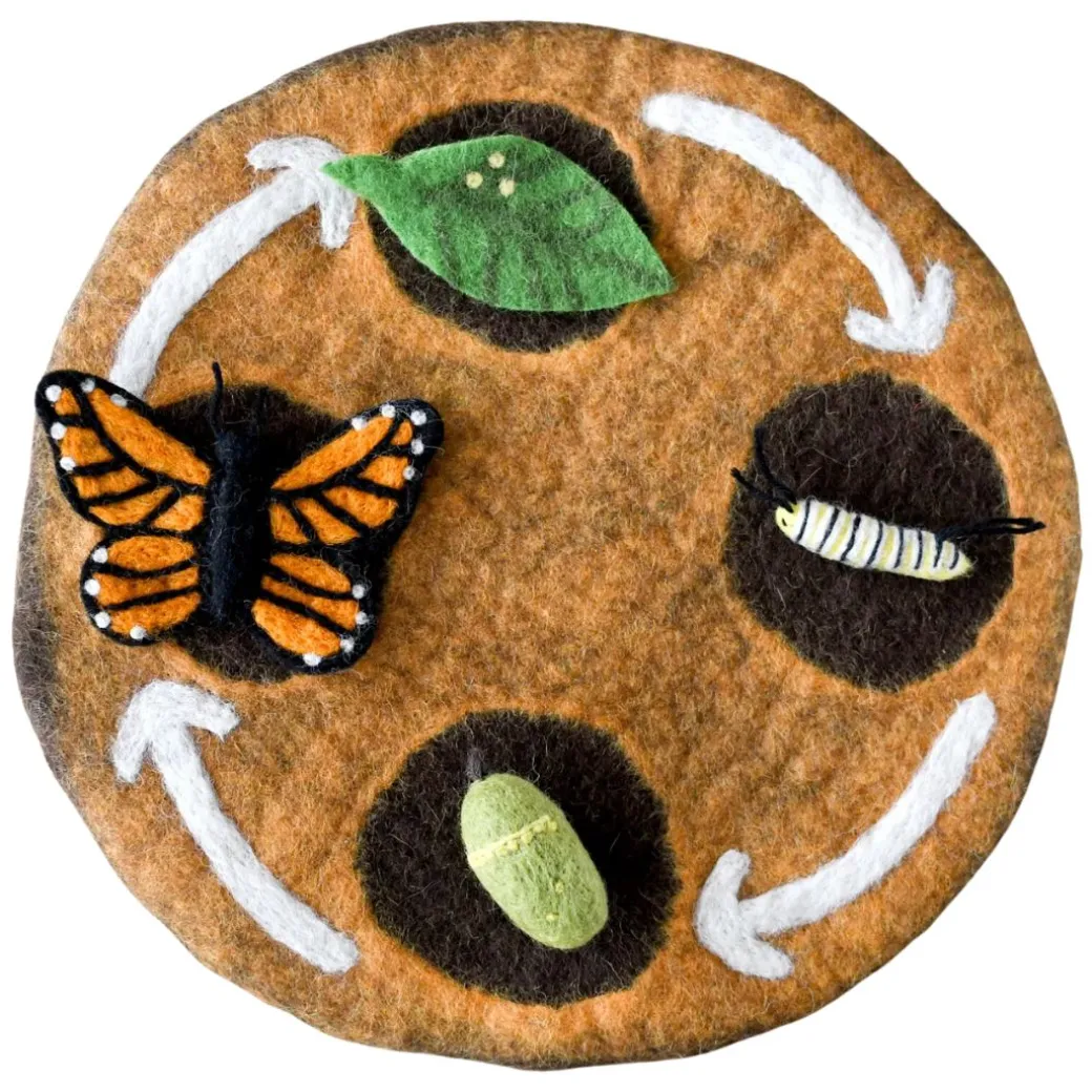 Felt Life Cycle Tray Playmat (Earth)