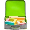 Felt Travel Tote for Tegu Blocks