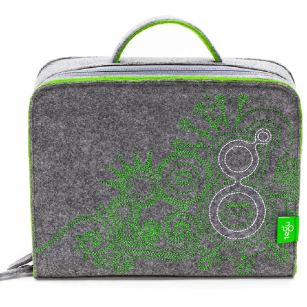Felt Travel Tote for Tegu Blocks