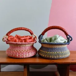 Field of Flowers Swing Bolga Basket