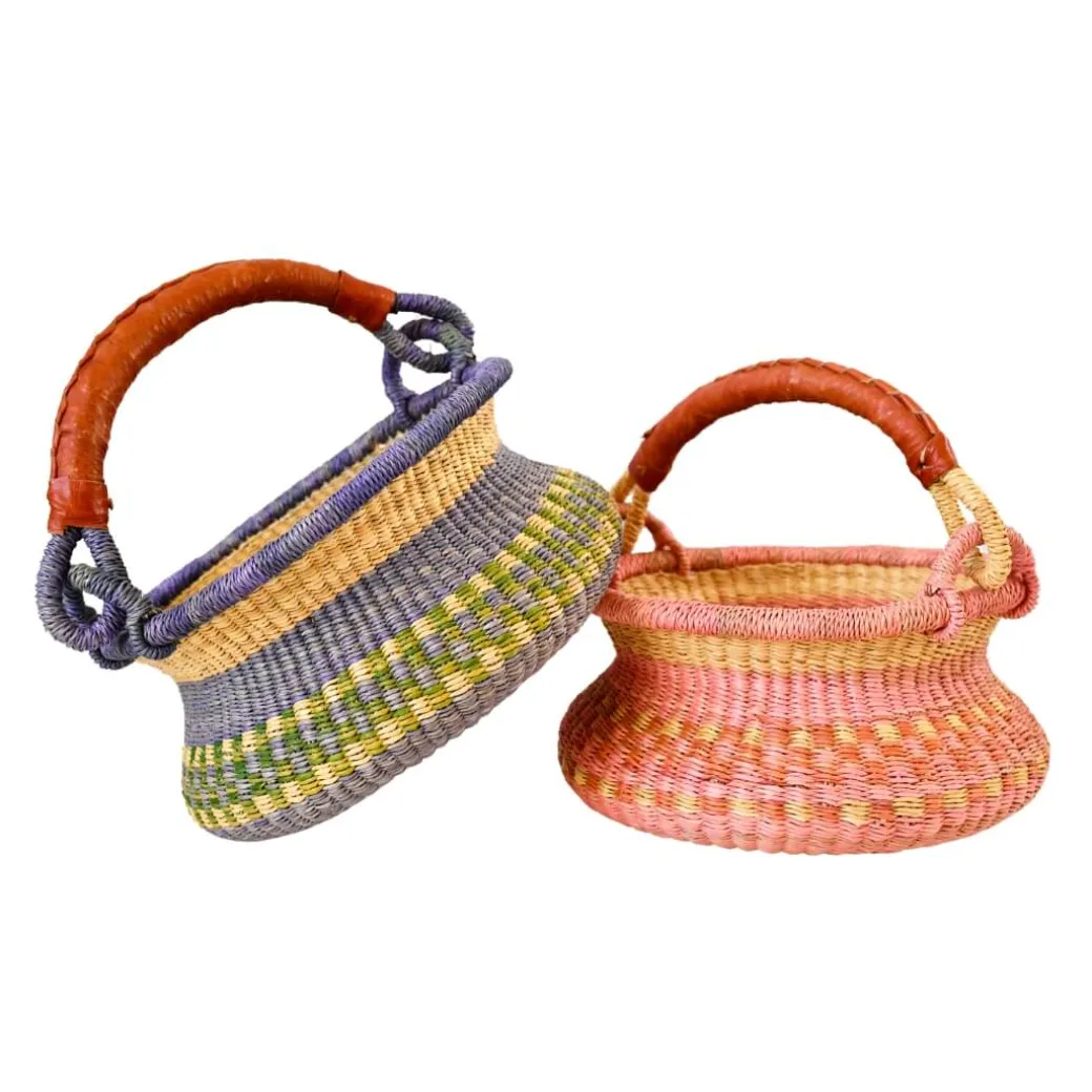 Field of Flowers Swing Bolga Basket