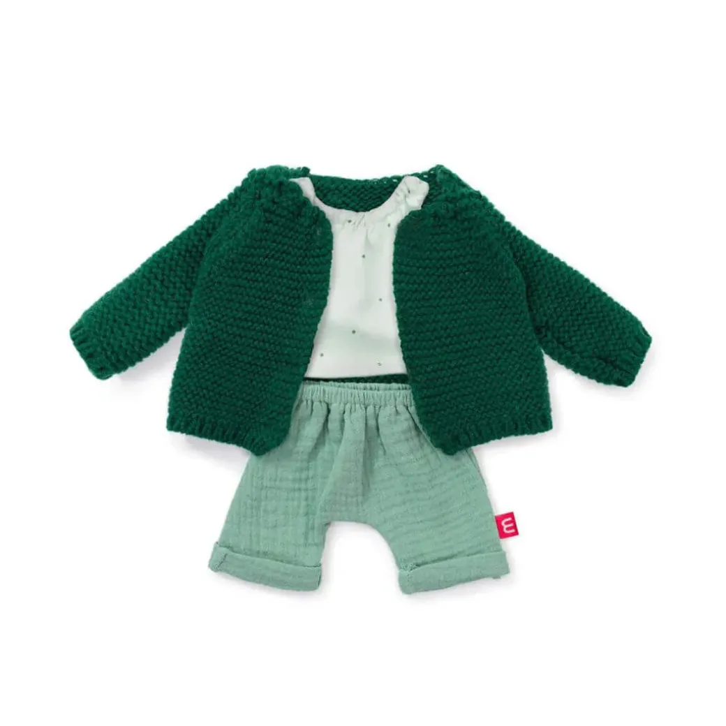 Forest Green Doll Outfit - 15"