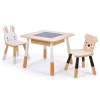Forest Wooden Activity Table and Chairs Set