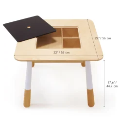 Forest Wooden Activity Table and Chairs Set