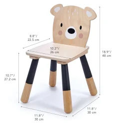 Forest Wooden Activity Table and Chairs Set
