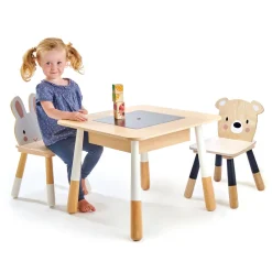 Forest Wooden Activity Table and Chairs Set