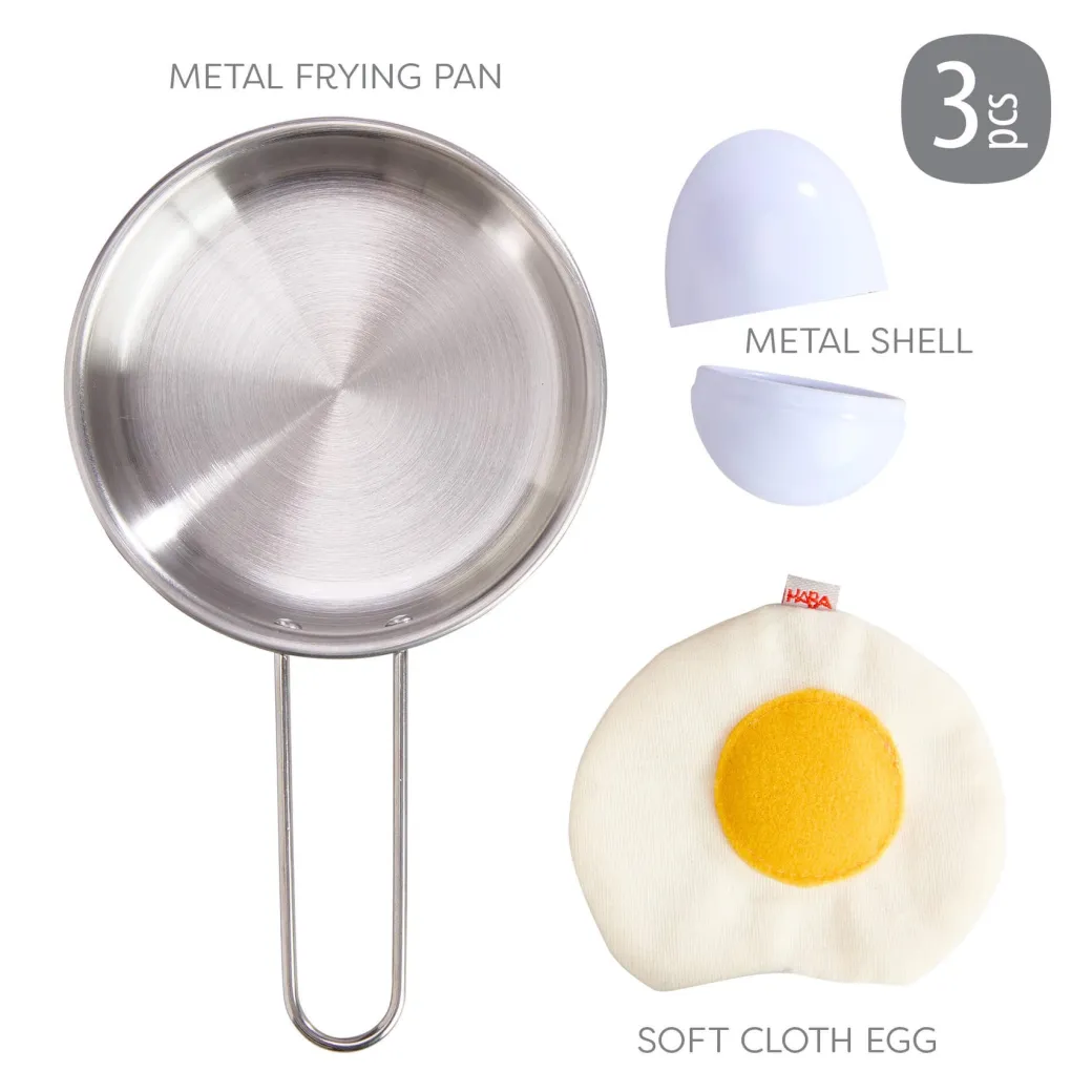 Fried Egg Play Food Set