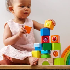 Fun with Sounds Wooden Discovery Blocks