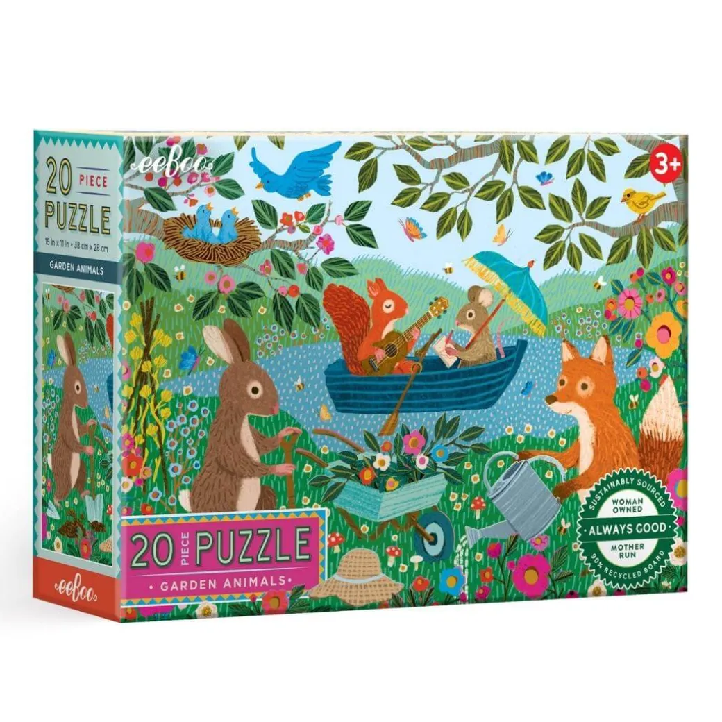 Garden Animals 20 Piece Puzzle