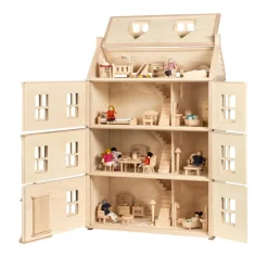 Grand Victorian Wooden Dollhouse