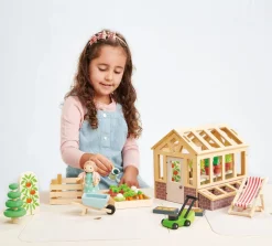 Greenhouse and Garden Set