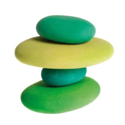 Grimm's River Pebbles - Wooden Blocks Building Set