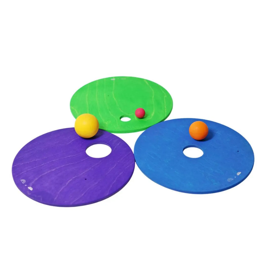 Grimm's x Stapelstein Rolling Discs - Rainbow